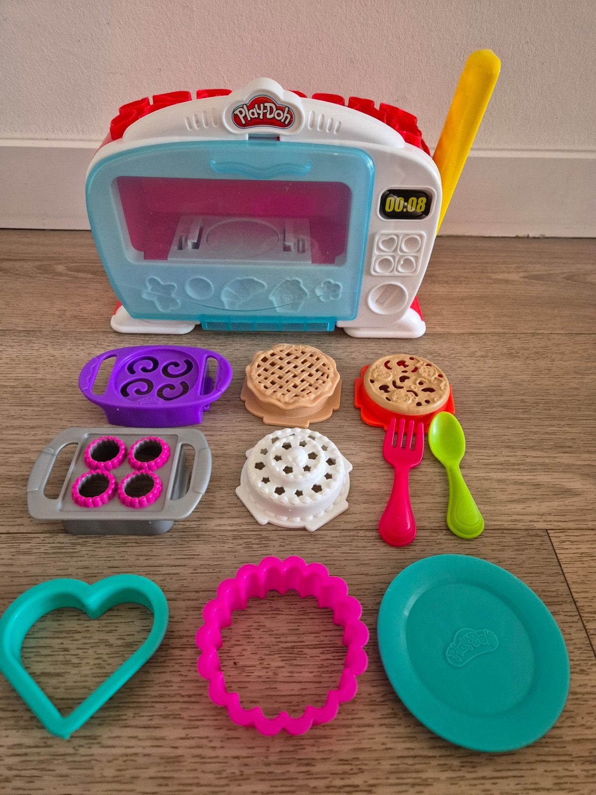 Play-Doh oven met accessoires, Ophalen of Verzenden, Zo goed als nieuw, Jongen of Meisje