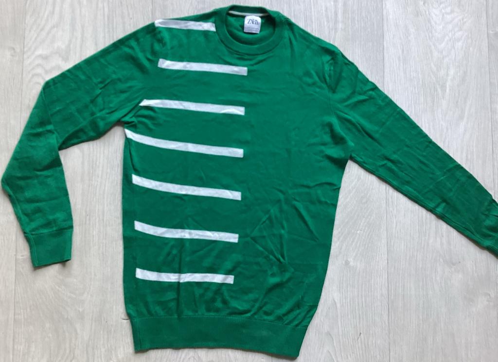 Zara Groene Trui maat M, Ophalen of Verzenden, Zo goed als nieuw, Maat 38/40 (M), Groen