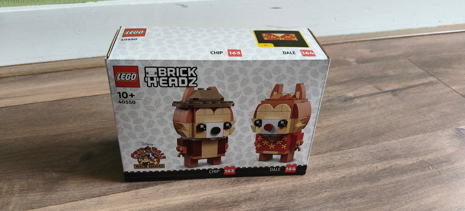 Lego Brickheadz set 40550 - Knabbel en Babbel, Ophalen, Inclusief instructies, BrickHeadz, Lego