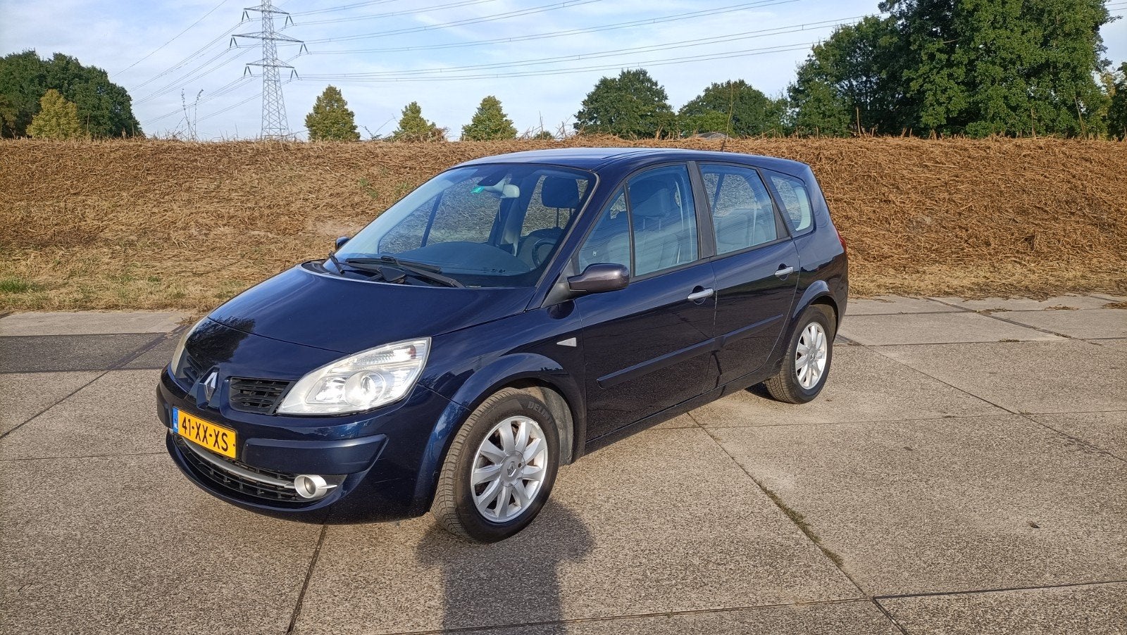 Renault Grand Scenic 2.0 16V2007 nieuwe apk, Voorwielaandrijving, 1998 cc, Stof, Metallic lak