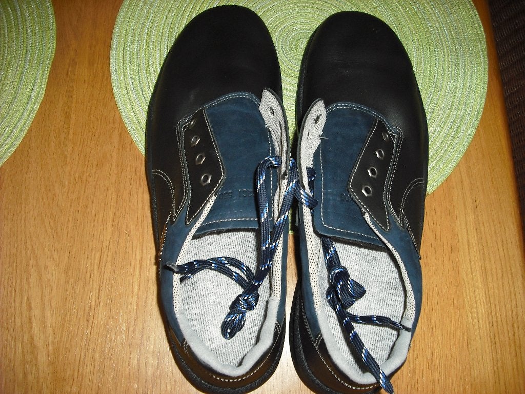 Leren Veiligheidsschoenen met stalen neuzen, Ophalen, Nieuw