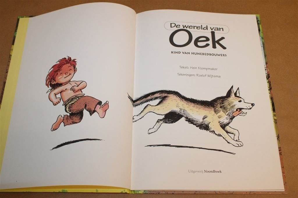 Oek, Kind van Hunebedbouwers — Prehistorie Prentenboek, Boeken, Ophalen of Verzenden, Zo goed als nieuw