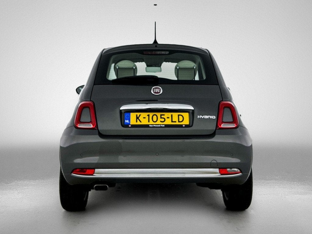 Fiat 500 1.0 Hybrid Lounge Airco | LMV | Bluetooth | PDC, Auto's, Fiat, Voorwielaandrijving, 12 maanden, Stof, Euro 6