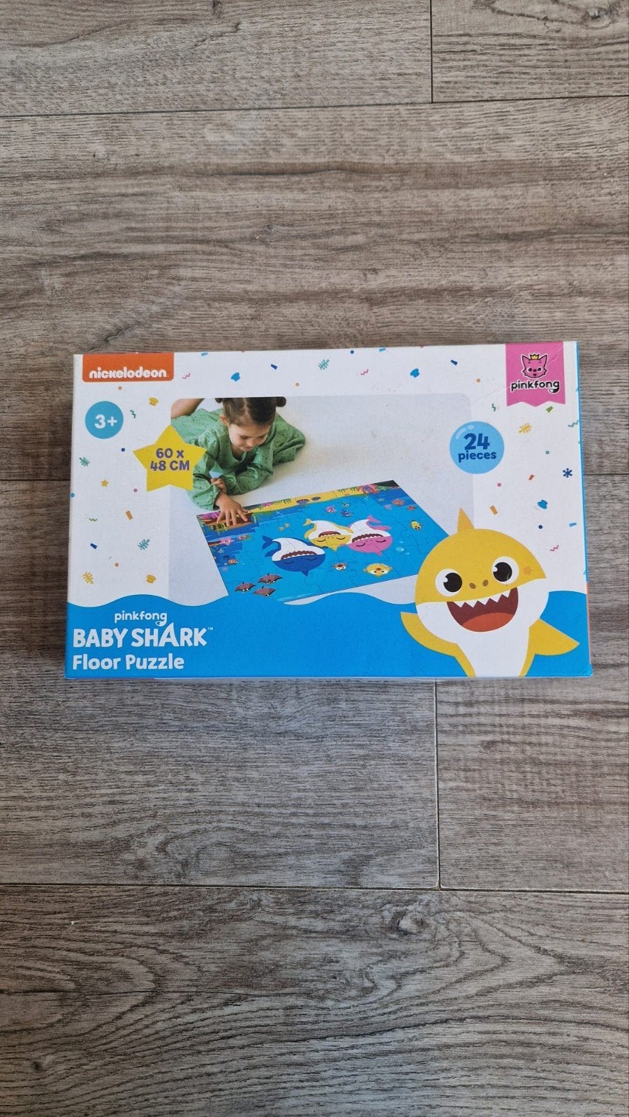 Puzzel Baby Shark, Ophalen of Verzenden, Zo goed als nieuw