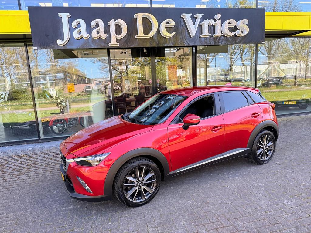 Mazda CX-3 2.0 SkyActiv-G 120 GT-M, Auto's, Mazda, 1998 cc, 4 cilinders, Leder en Stof, SUV of Terreinwagen