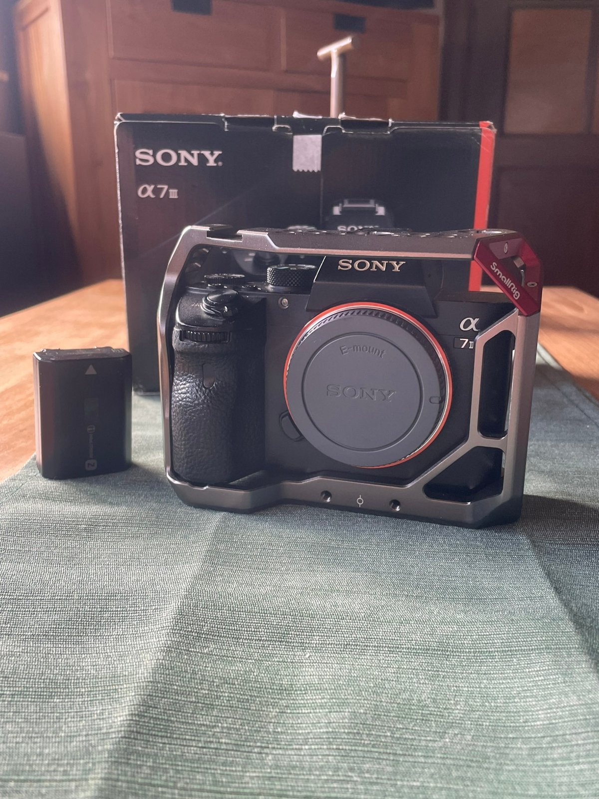 Sony A7 III + SmallRig Cage, Gebruikt, Ophalen of Verzenden, Sony, Systeemcamera