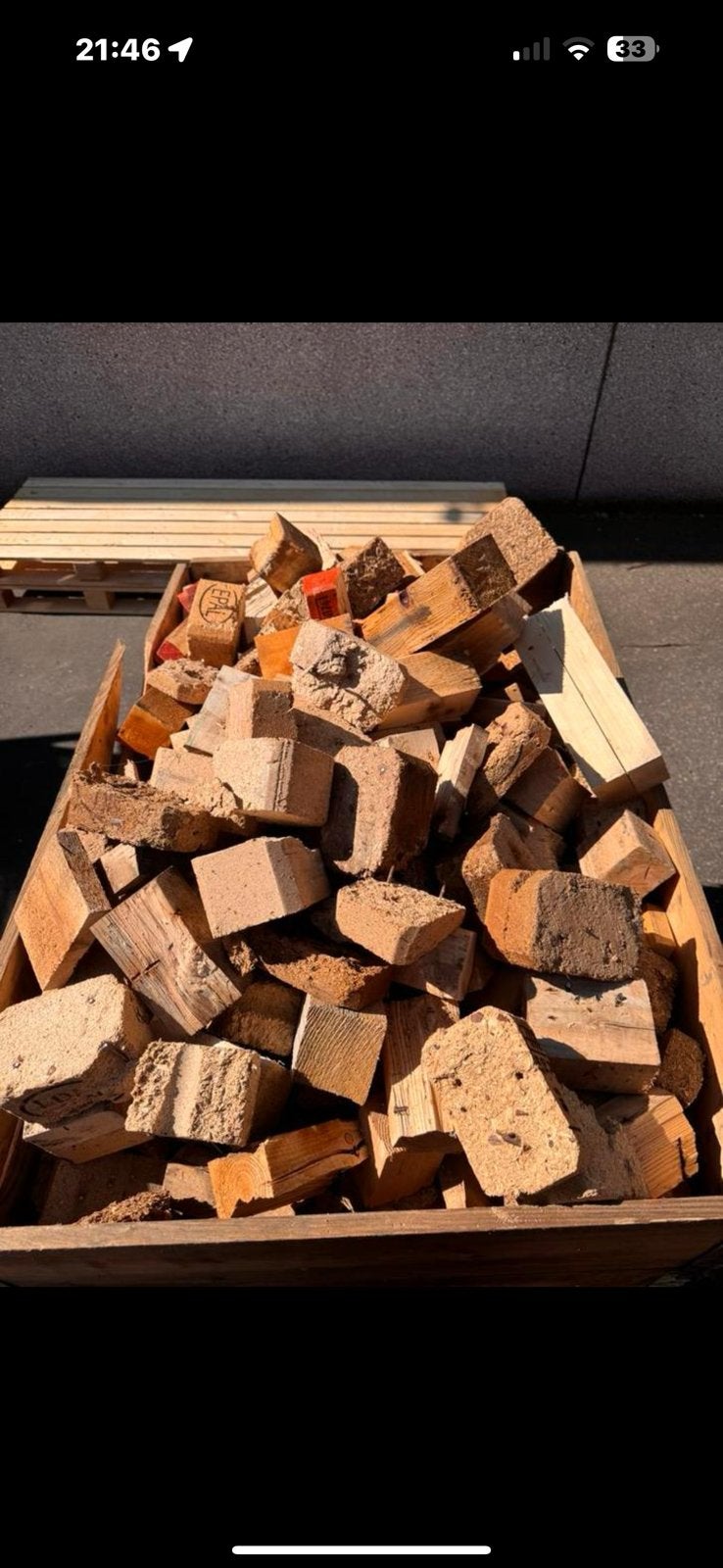 Stookhout haardhout brandhout kachelhout, Tuin en Terras, Haardhout, Minder dan 3 m³, Ophalen