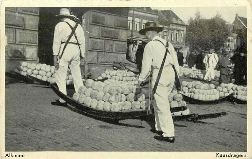 300-422-021 Alkmaar Kaasdragers, Verzenden, Voor 1920, Noord-Holland