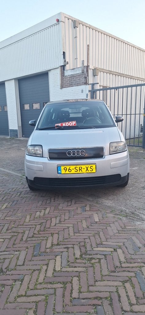Audi A2 1.4 panoramadak, Auto's, Audi, Voorwielaandrijving, Stof, 31 €/maand, 4 stoelen