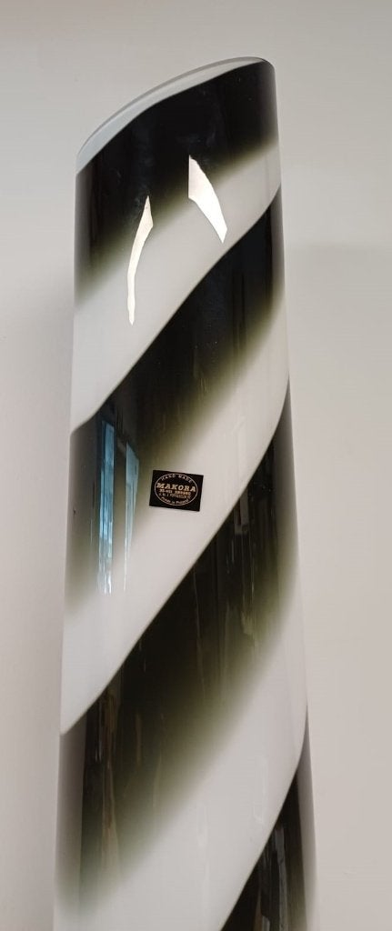 Makora Krosno staanvaas / staande vaas - 98 cm hoog, Ophalen of Verzenden, Meerkleurig, Glas, 98 cm