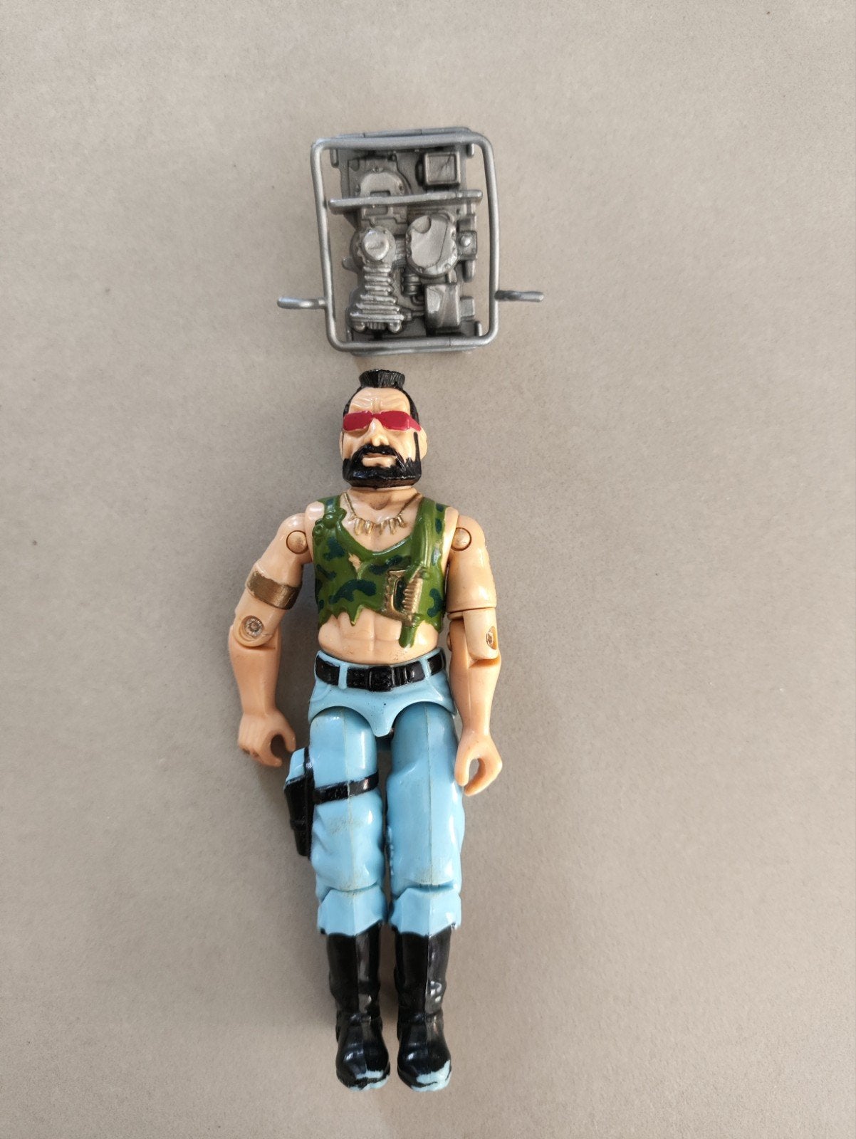 G.I. Joe actiefiguur - Dreadnock Ripper, Ophalen of Verzenden, Zo goed als nieuw
