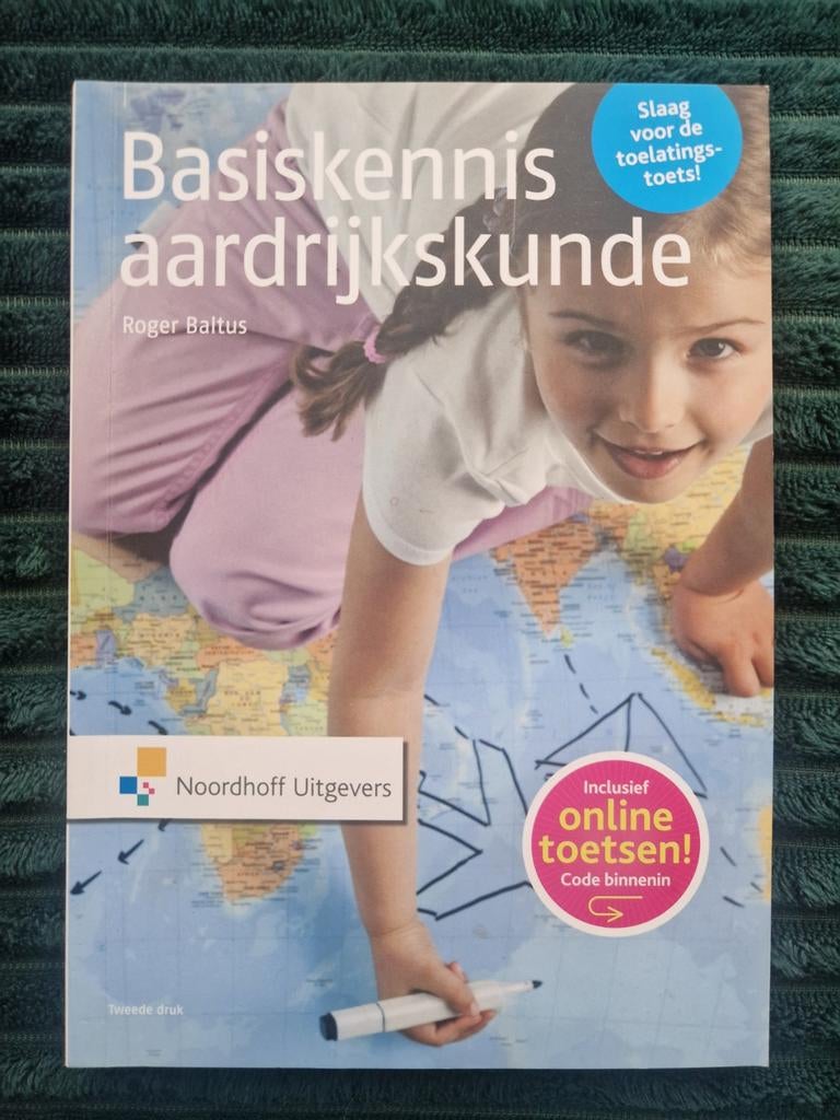Basiskennis aardrijkskunde (paboboek), Boeken, Studieboeken en Cursussen, Ophalen of Verzenden, Alpha, Zo goed als nieuw, HBO