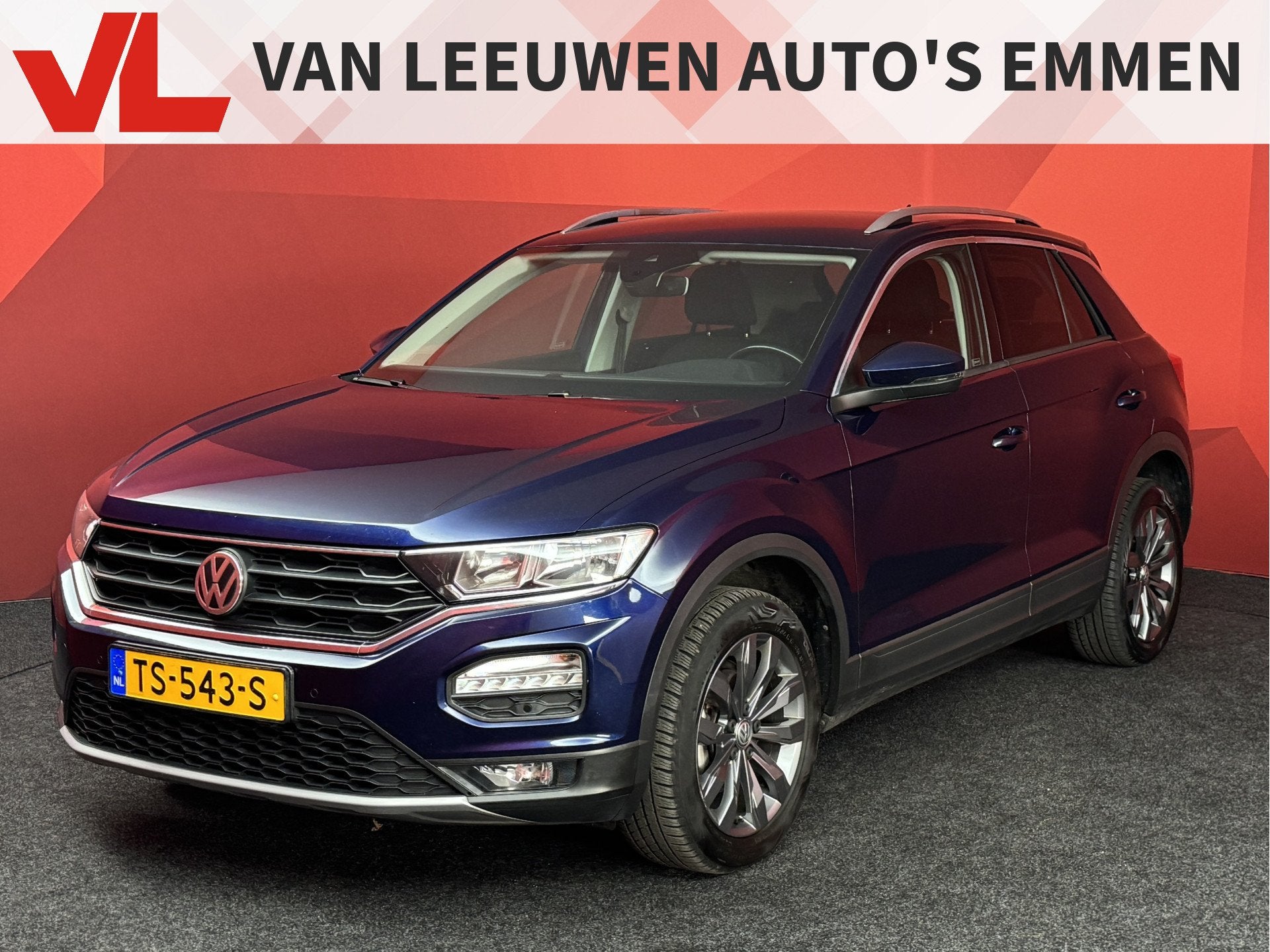 Volkswagen T-Roc 1.6 TDI Style | Airco | Cruise | Trekhaak, Auto's, Volkswagen, Voorwielaandrijving, Stof, Gebruikt, 4 cilinders