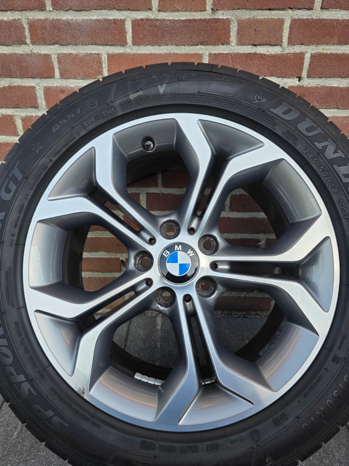 BMW zomerset 18 inch Y spaak 607 passend op de BMW X3 en X4