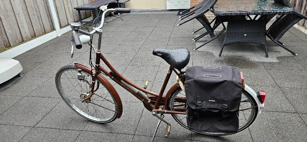 Damesfiets, Fietsen en Brommers, Fietsen | Dames | Damesfietsen, Versnellingen, Ophalen, Overige merken, 53 tot 56 cm