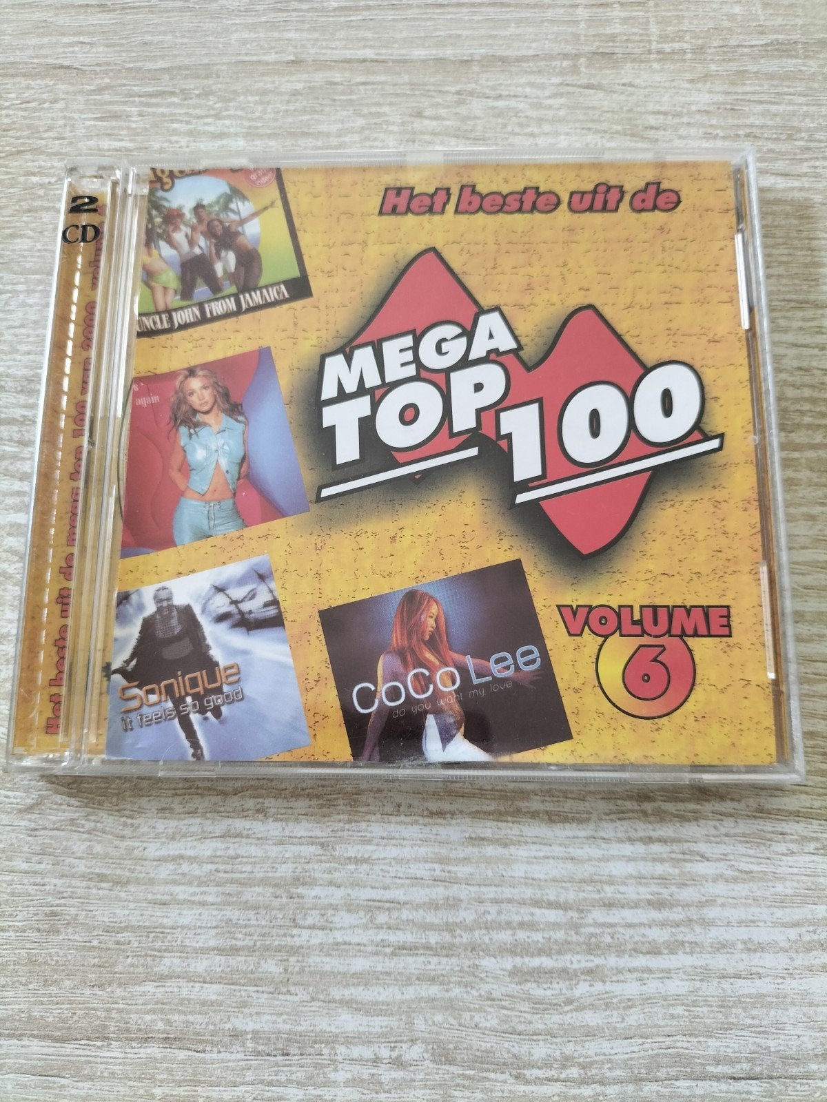 Mega Top 100 van 2000 vol 6 2 cd set, Ophalen of Verzenden, Pop