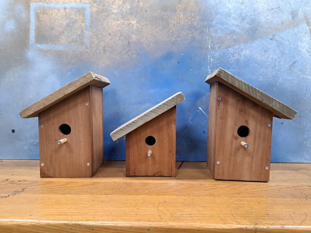 Nestkastjes/ broedkistjes/vogelhuisjes, Ophalen, Nieuw