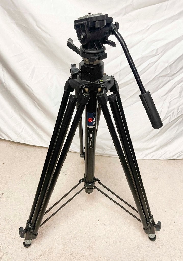Manfrotto Professionele en hoge statief voor zware cameras, N, N, Manfrotto, Ophalen of Verzenden