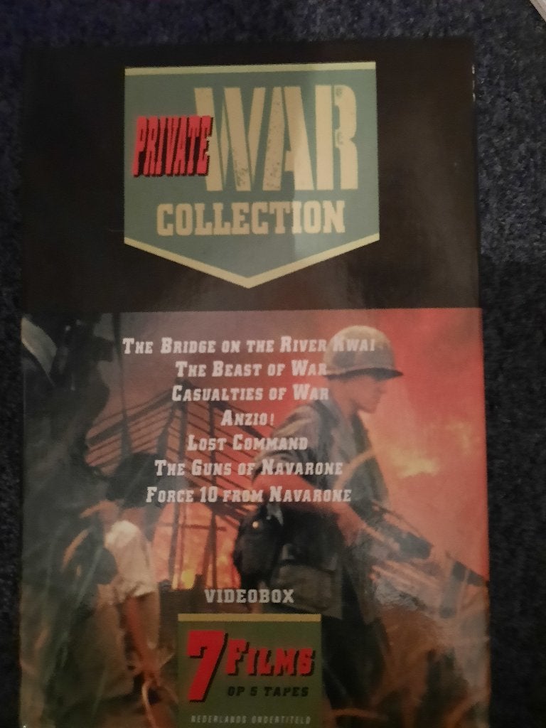 THE WAR COLLECTION! 7 Top Oorlog Klassiekers Op Boxset VIDEO, Boxset, Vanaf 16 jaar, Verzenden, Zo goed als nieuw