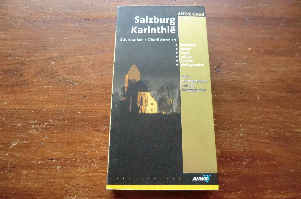 reisgids - Salzburg Karinthië - anwb goud (2006) / Graz, Boeken, Gelezen, Europa, Ophalen of Verzenden, Reisgids of -boek