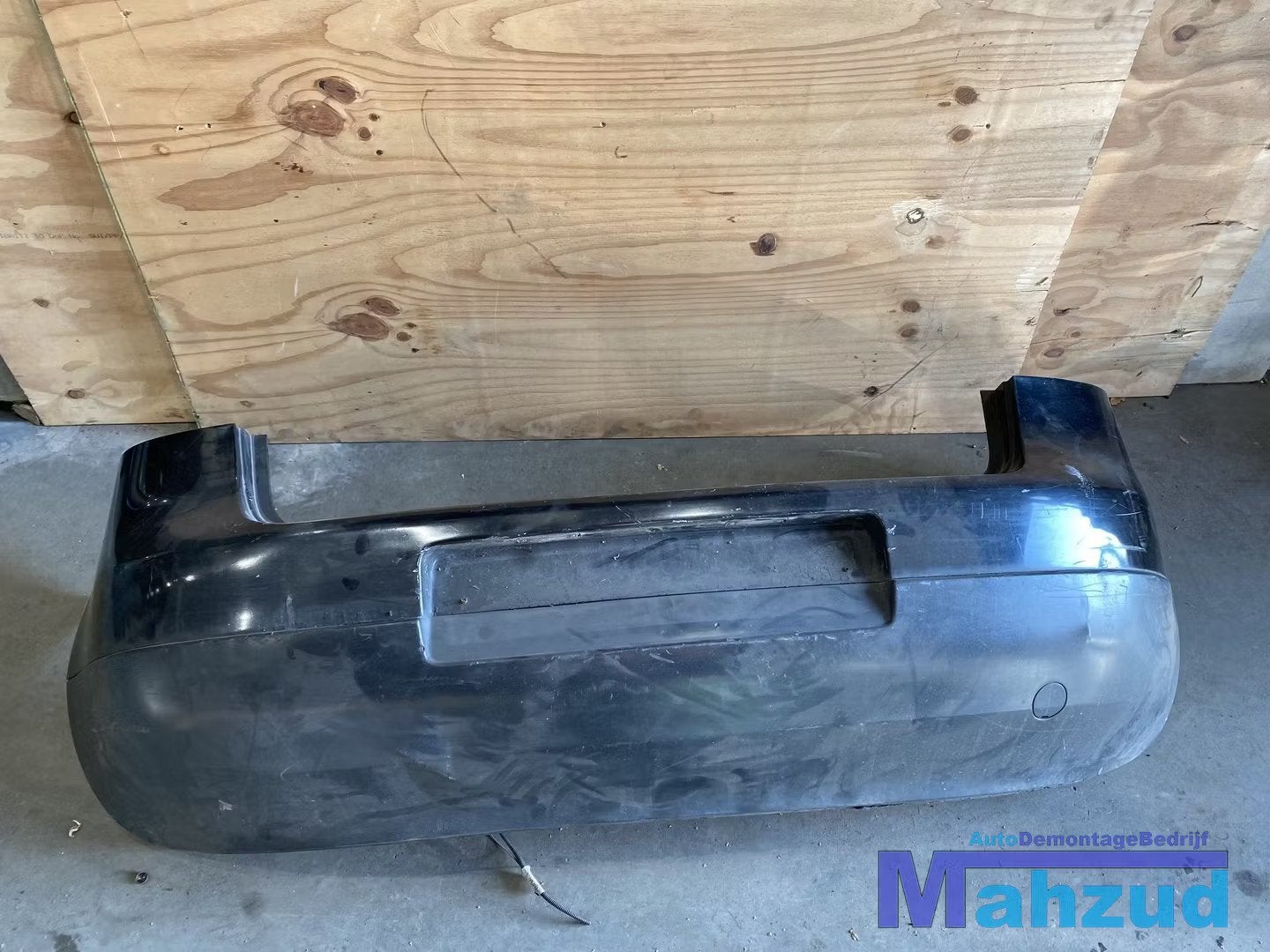 VW GOLF 5 ZWART LC9Z achterbumper 5 DEURS, Gebruikt, Volkswagen, Volkswagen AG, Achter