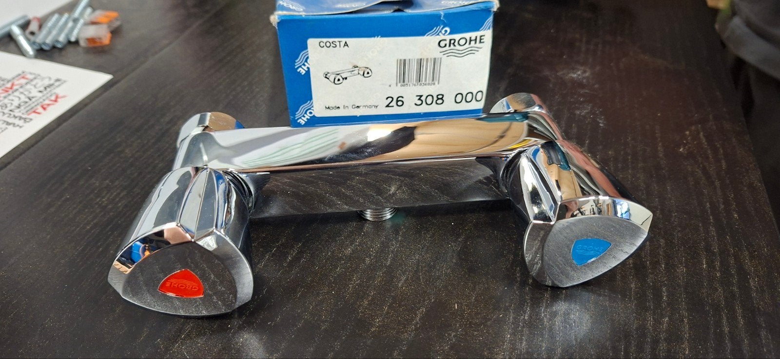 Grohe Costa Douchemengkraan - Nieuw in doos, Ophalen of Verzenden, Nieuw, Chroom, Douche