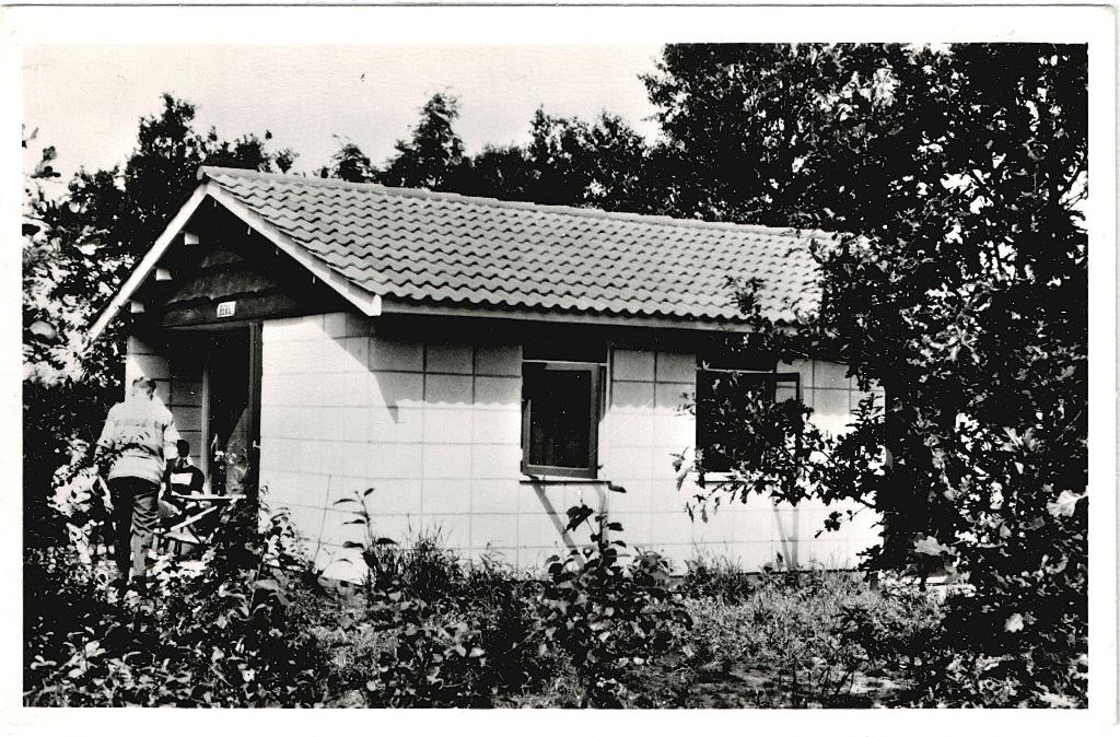 Echten dr., Vakantieoord westerbergen, gelopen,, Verzenden, 1940 tot 1960, Gelopen, Drenthe