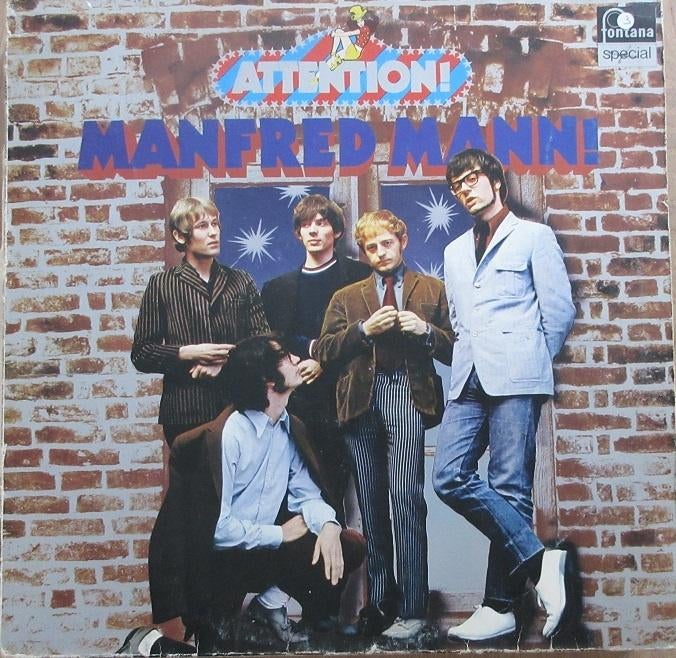 Manfred Mann - Attention !, Cd's en Dvd's, Vinyl | Overige Vinyl, Ophalen of Verzenden, Gebruikt, 12 inch