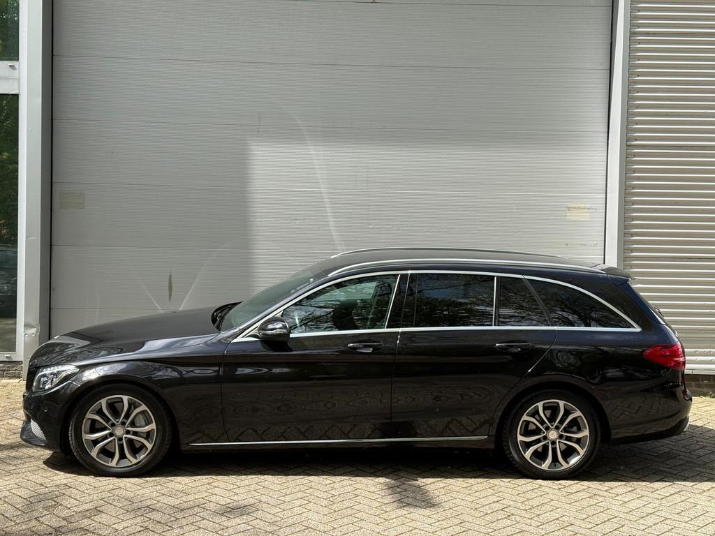 Mercedes-Benz C-klasse Estate 350 e Lease Edition l Burmeste, Auto's, Achterwielaandrijving, Gebruikt, Zwart, Hybride Elektrisch/Benzine