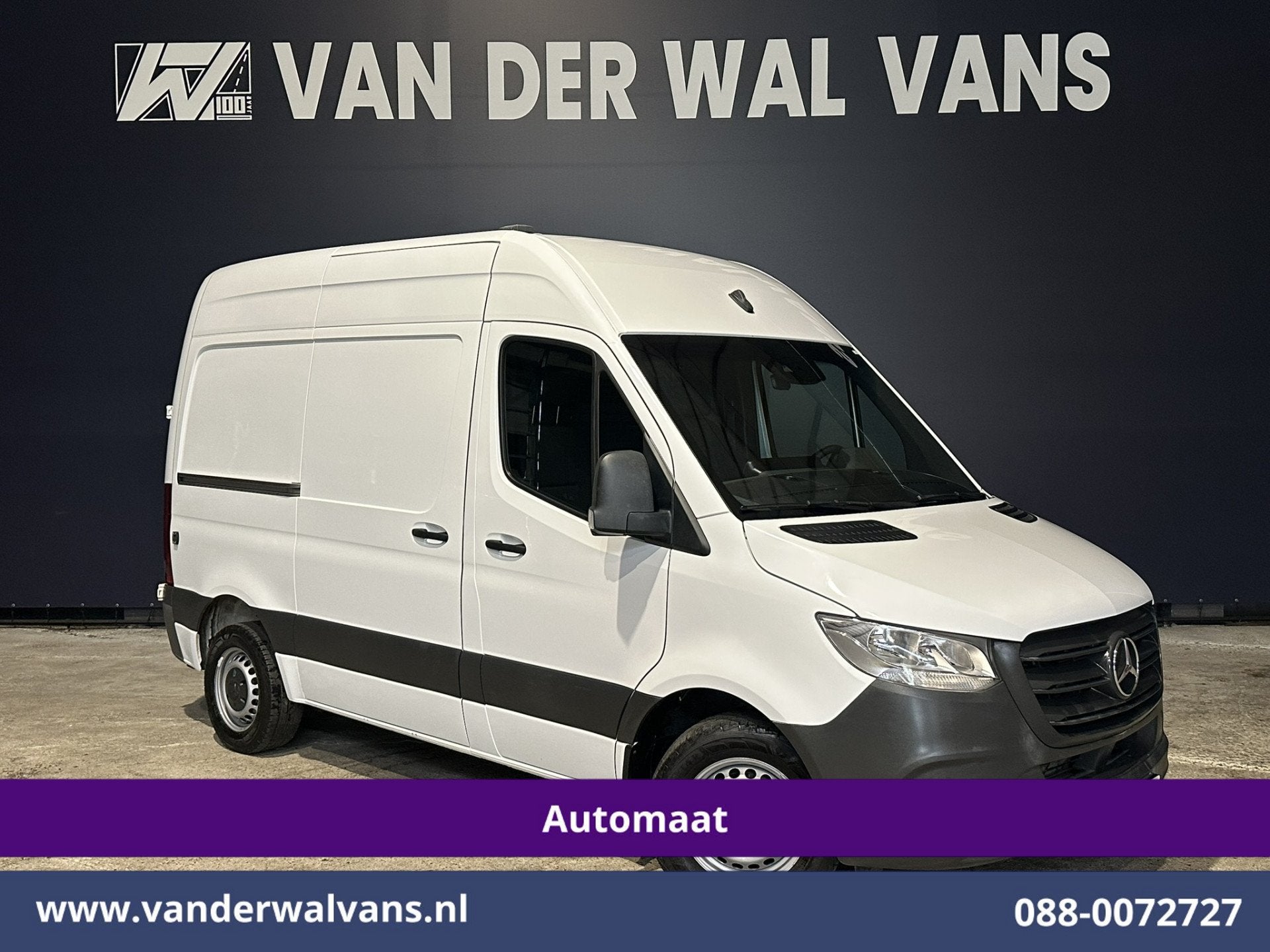 Mercedes-Benz Sprinter 314 CDI 143pk Automaat L1H2 Euro6 Air, Gebruikt, 2208 kg, Wit, Mercedes-Benz