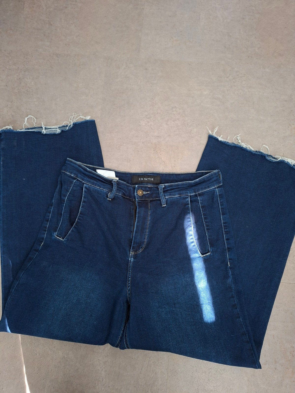 Hele mooie Fox Factor jeans, Kleding | Dames, Ophalen of Verzenden, Zo goed als nieuw, Blauw, Broek of Spijkerbroek