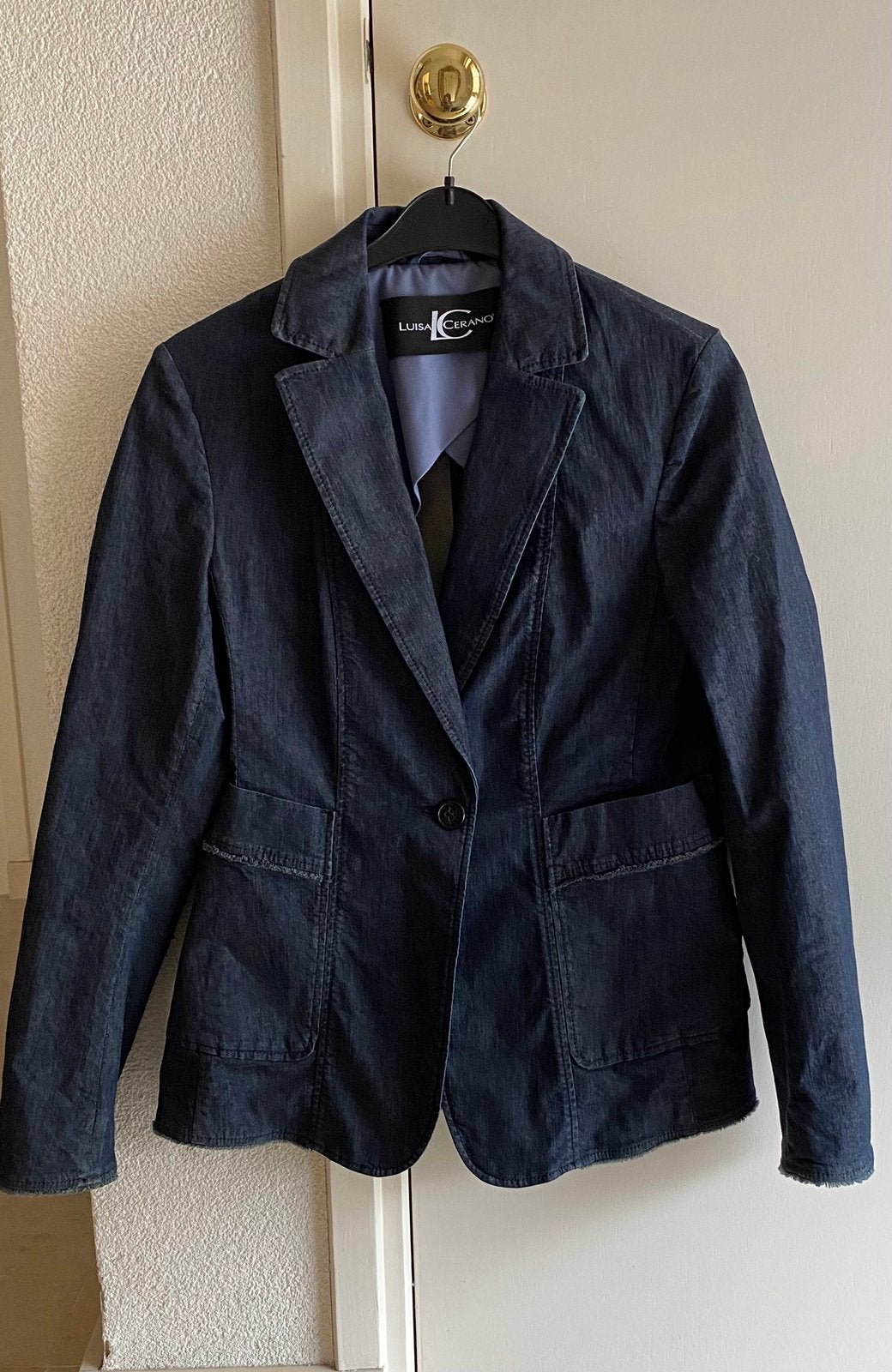 Nieuw Luisa Cerano jeans jasje blazer / colbert 36 - 38, Nieuw, Luisa Cerano, Jasje, Maat 36 (S)