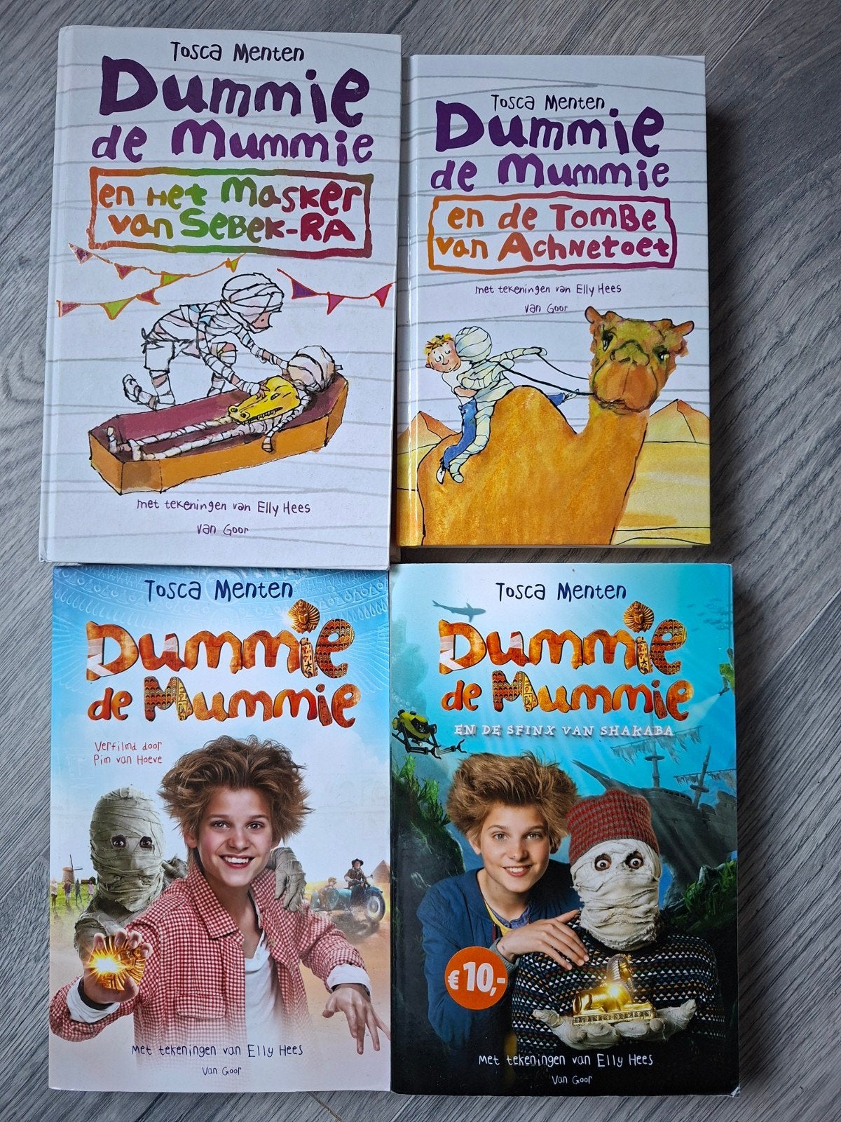Dummie de Mummie boekenreeks - Tosca Menten, Ophalen of Verzenden, Gelezen, Tosca Menten, Fictie algemeen