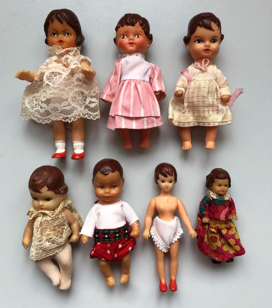 Vintage Ari Popje Popjes Pop Poppenhuis, Ophalen of Verzenden, Gebruikt, Pop