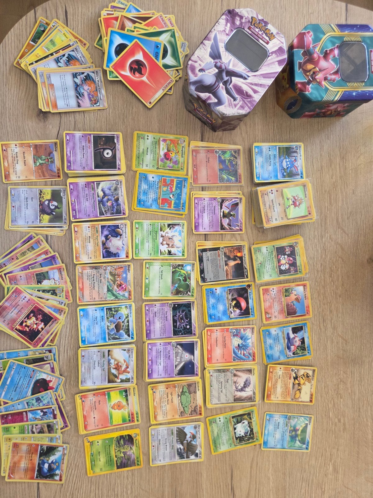 pokemon kaartjes 1995 tm 2019, Ophalen of Verzenden, Gebruikt, Meerdere kaarten