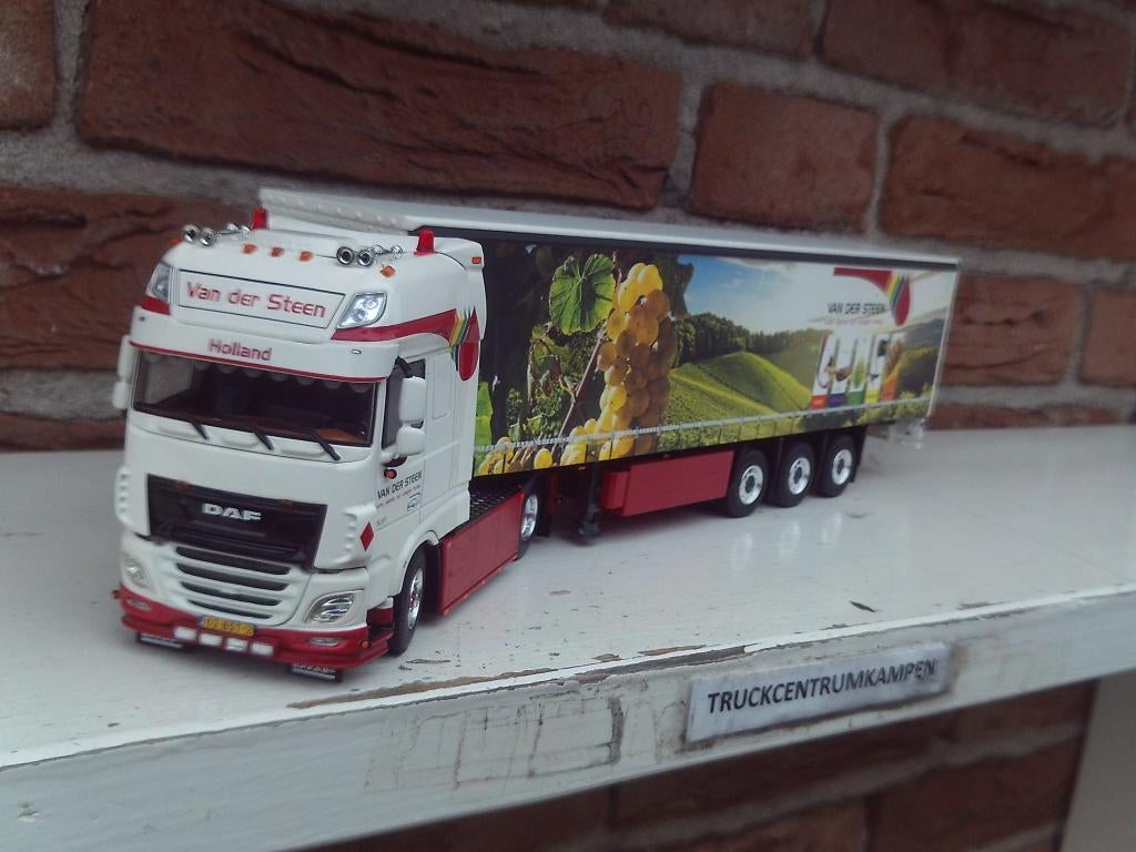 WSI  Daf  XF  Super  Space  Cab  van  der  Steen., Hobby en Vrije tijd, Modelauto's | 1:50, Ophalen of Verzenden, Nieuw, Bus of Vrachtwagen