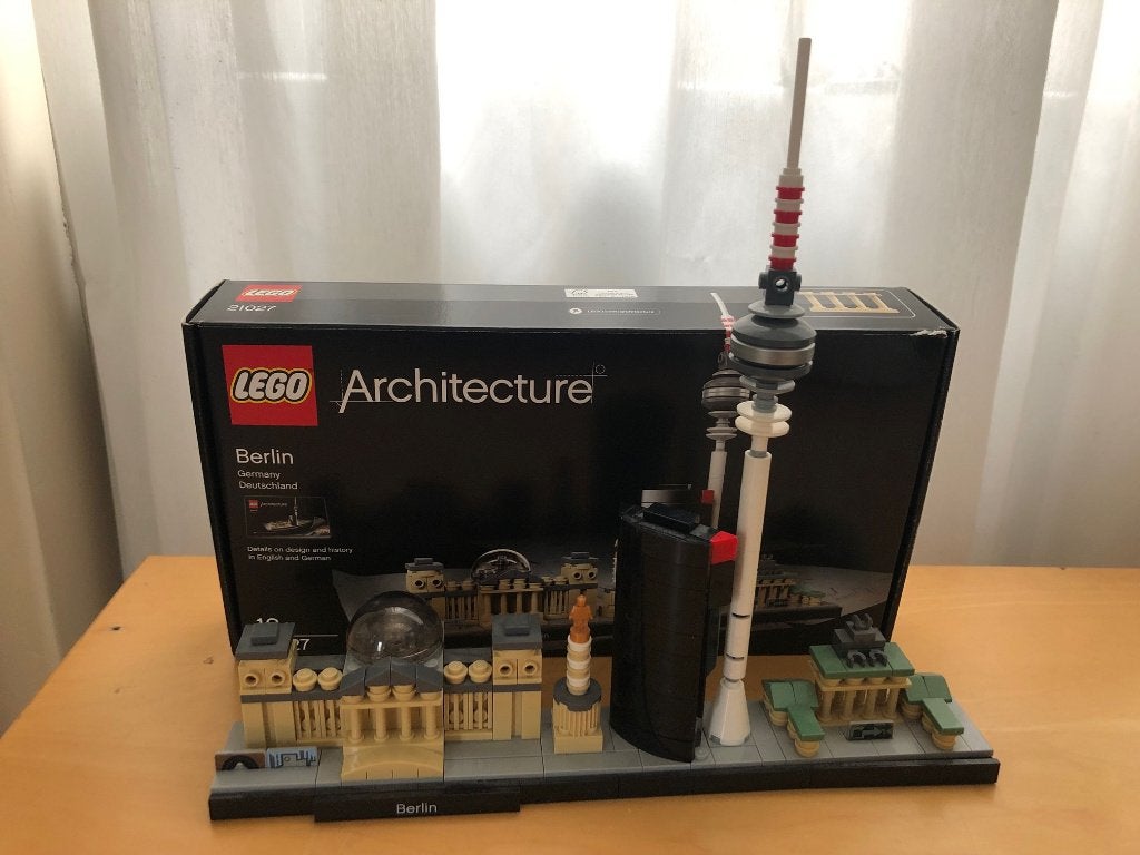 Lego Architecture - 21027 - Berlijn, Lego.com/service, Ophalen of Verzenden, Zo goed als nieuw, LEGO System A/S
