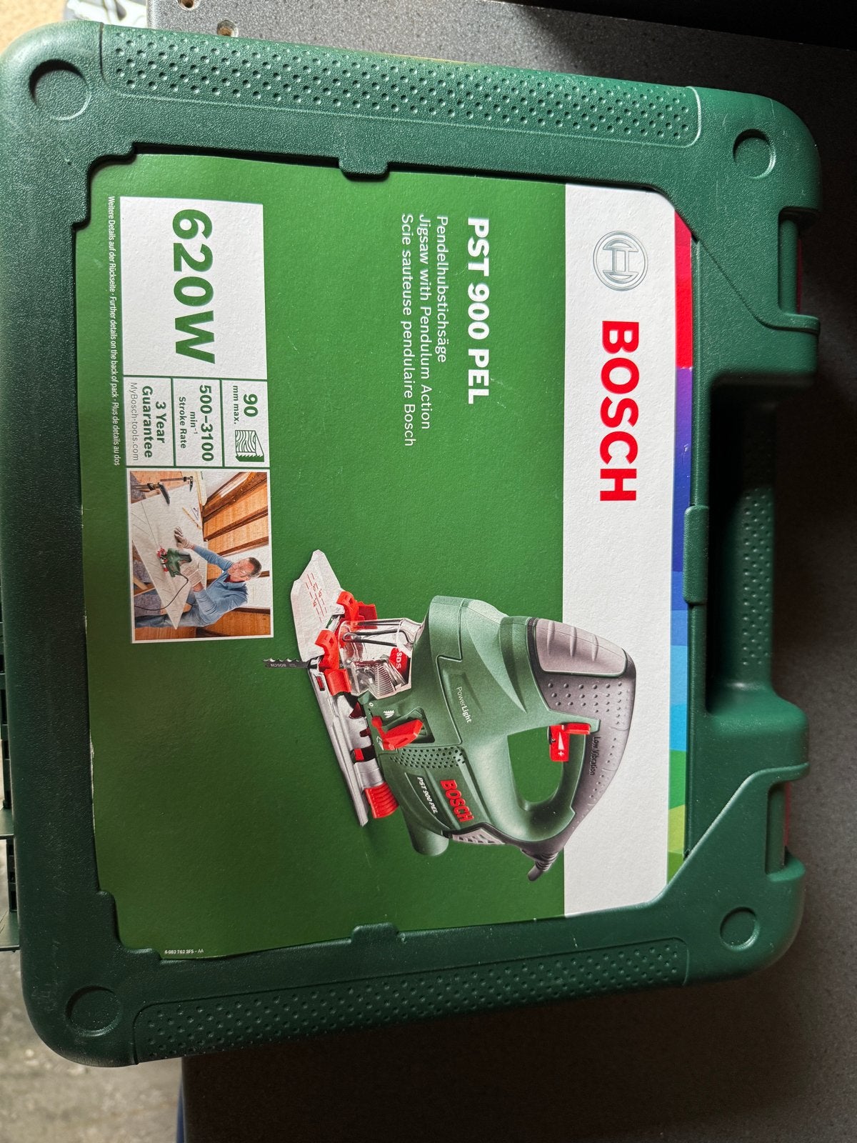 Bosch PST 900 PEL Decoupeerzaag - Zo goed als nieuw, 600 tot 1200 watt, Ophalen of Verzenden, Zo goed als nieuw, Decoupeerzaag