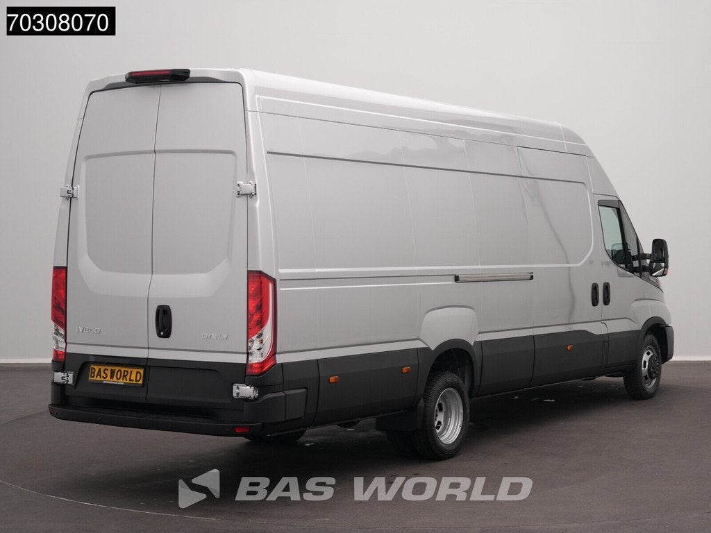 Iveco Daily 35C21 3.0L Automaat L4H3 210PK ACC LED Dubbelluc, Auto's, Bestelauto's, Automaat, Stof, Euro 6, 4 cilinders