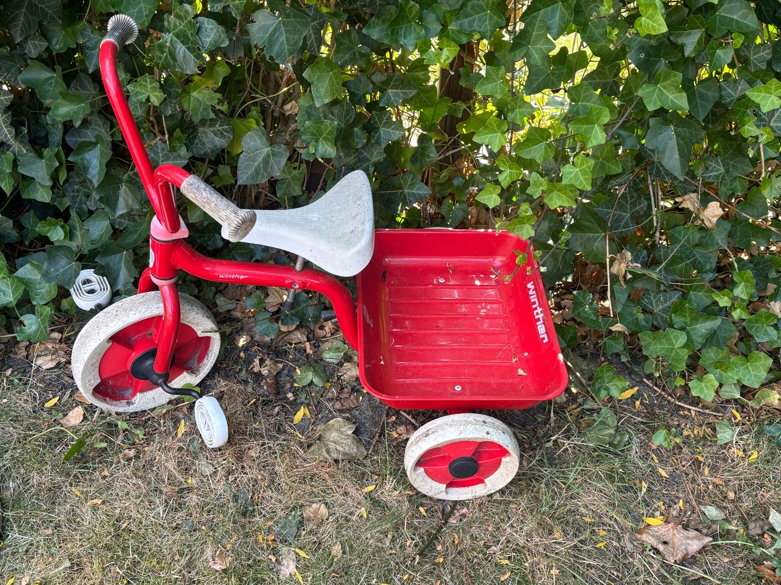 Rode driewieler met bak van Winther, Ophalen, Gebruikt, Overige typen
