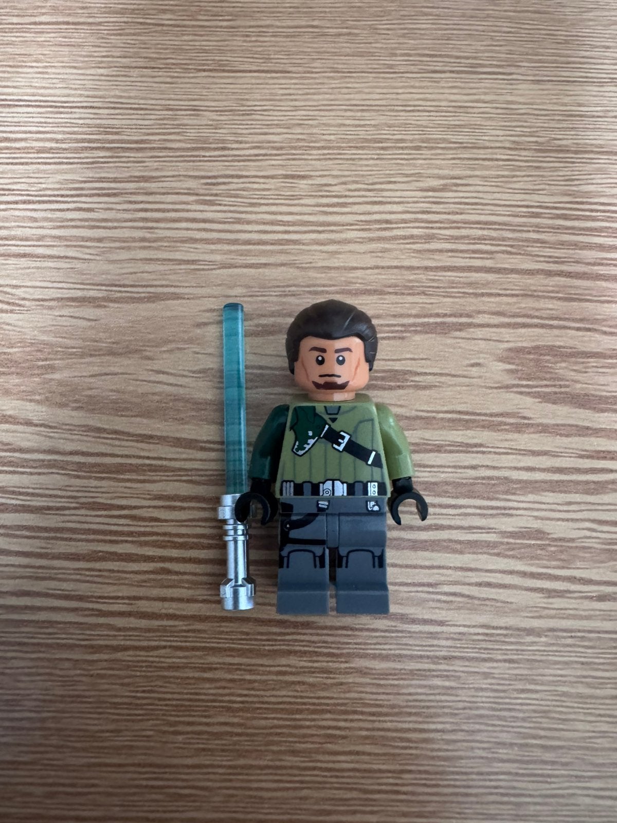 Lego star wars Kanan Jarrus Brown Hair and Eyebrows SW0602, Star Wars, Lego, Ophalen of Verzenden, Zo goed als nieuw