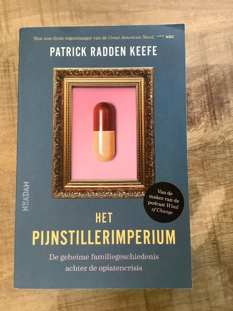 Het pijnstillerimperrium, Ophalen of Verzenden, Zo goed als nieuw, Patrick Radden Keefe