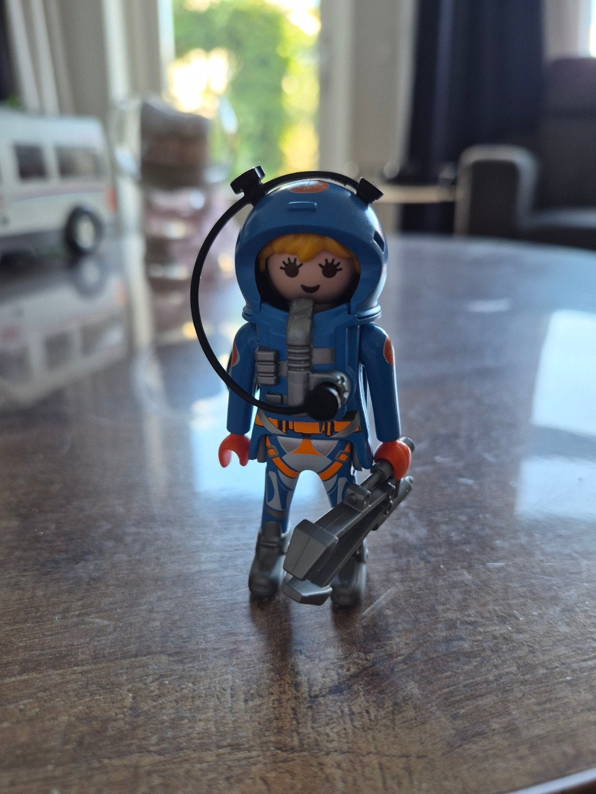 Playmobil Astronaut Poppetje 70160, Ophalen of Verzenden, Zo goed als nieuw, Losse onderdelen, Figuren