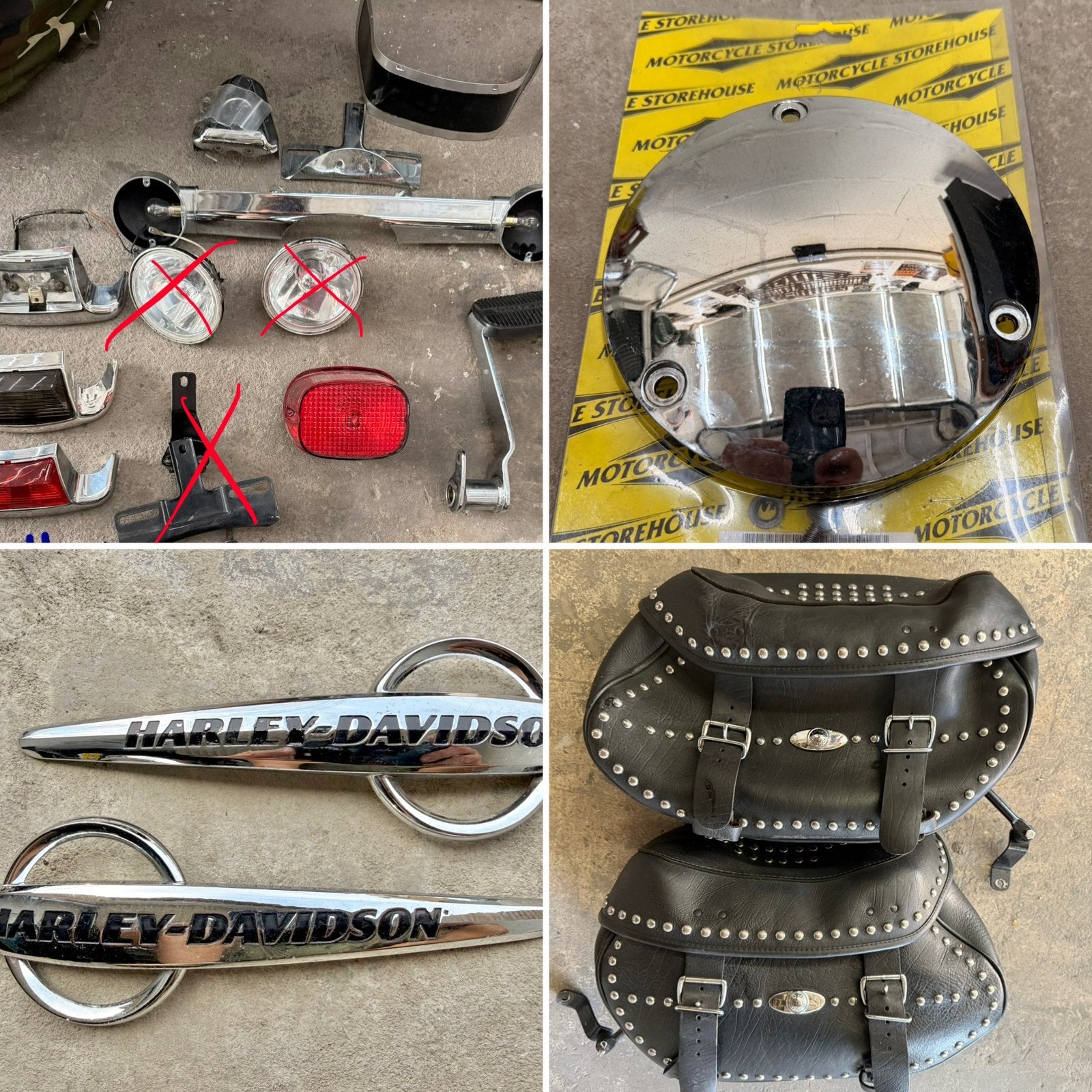 Verschillende onderdelen Heritage Softail / Fat boy, Verzenden, Gebruikt