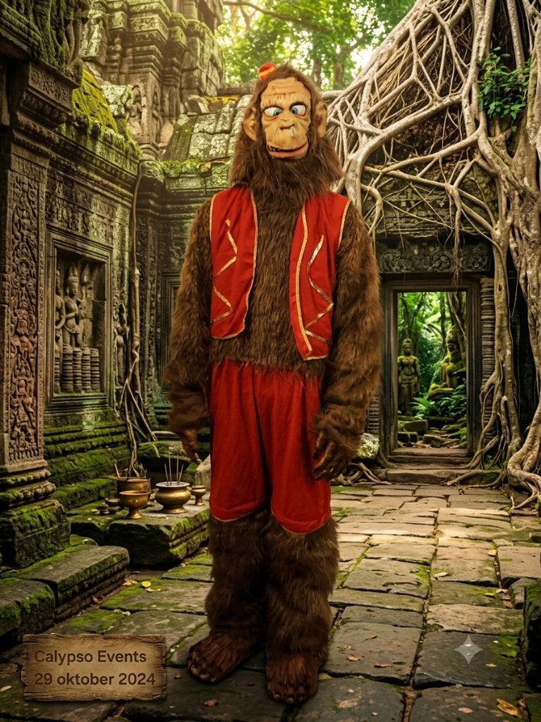 Mascotte Bokito de Aap, Ophalen of Verzenden, Zo goed als nieuw, Verjaardag