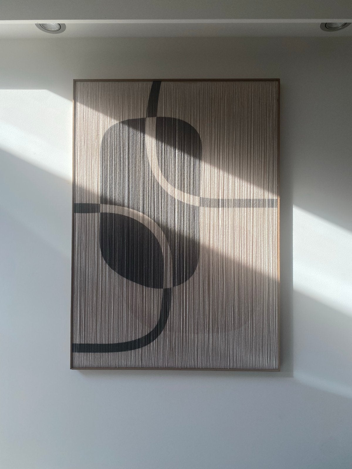 Modern abstract kunstwerk met textuur, ByBoo, Ophalen