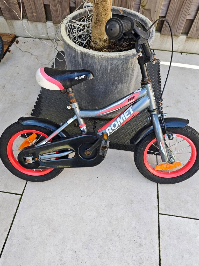 Romet kinderfiets 12 inch - Ideaal voor de eerste ritjes!, Ophalen of Verzenden, Gebruikt, Minder dan 16 inch, Romet