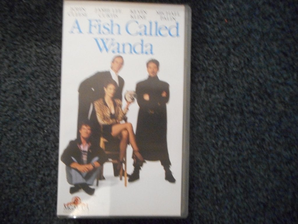 A FISH CALLED WANDA! Top 80's Misdaad Komedie Op VIDEO!, Vanaf 12 jaar, Ophalen of Verzenden, Zo goed als nieuw, Komedie