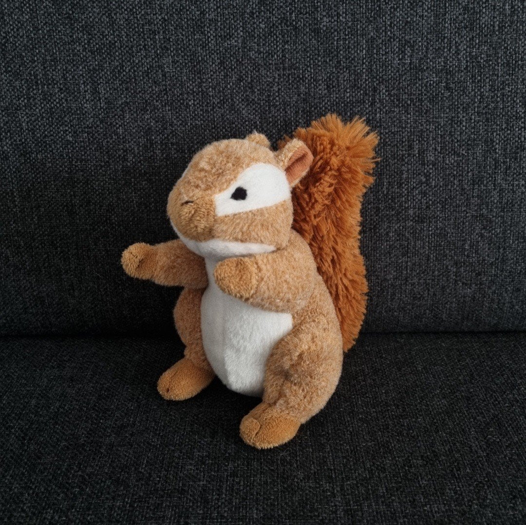 Eekhoorn knuffel, Ophalen of Verzenden, Overige typen