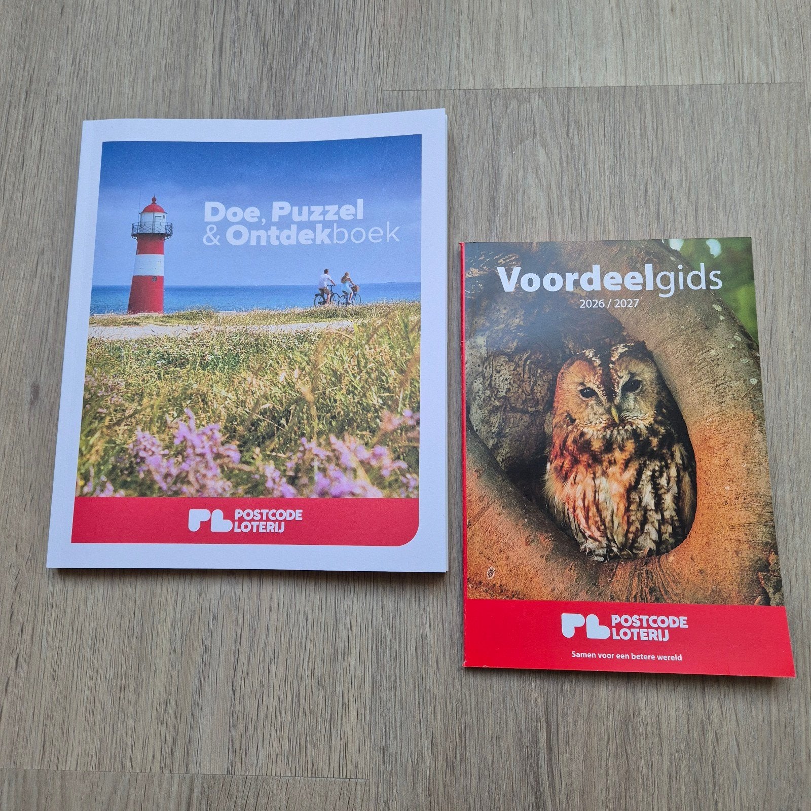 Postcode Loterij Doe, Puzzel & Ontdekboek en Voordeelgids, Ophalen of Verzenden, Zo goed als nieuw, Postcode Loterij, Catalogus